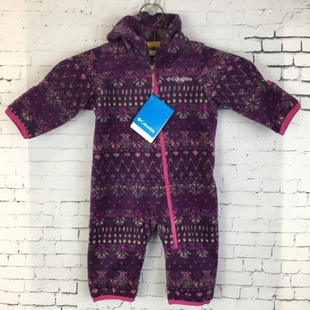 Columbia fireside cuddle Fleece Bunting snowsuit